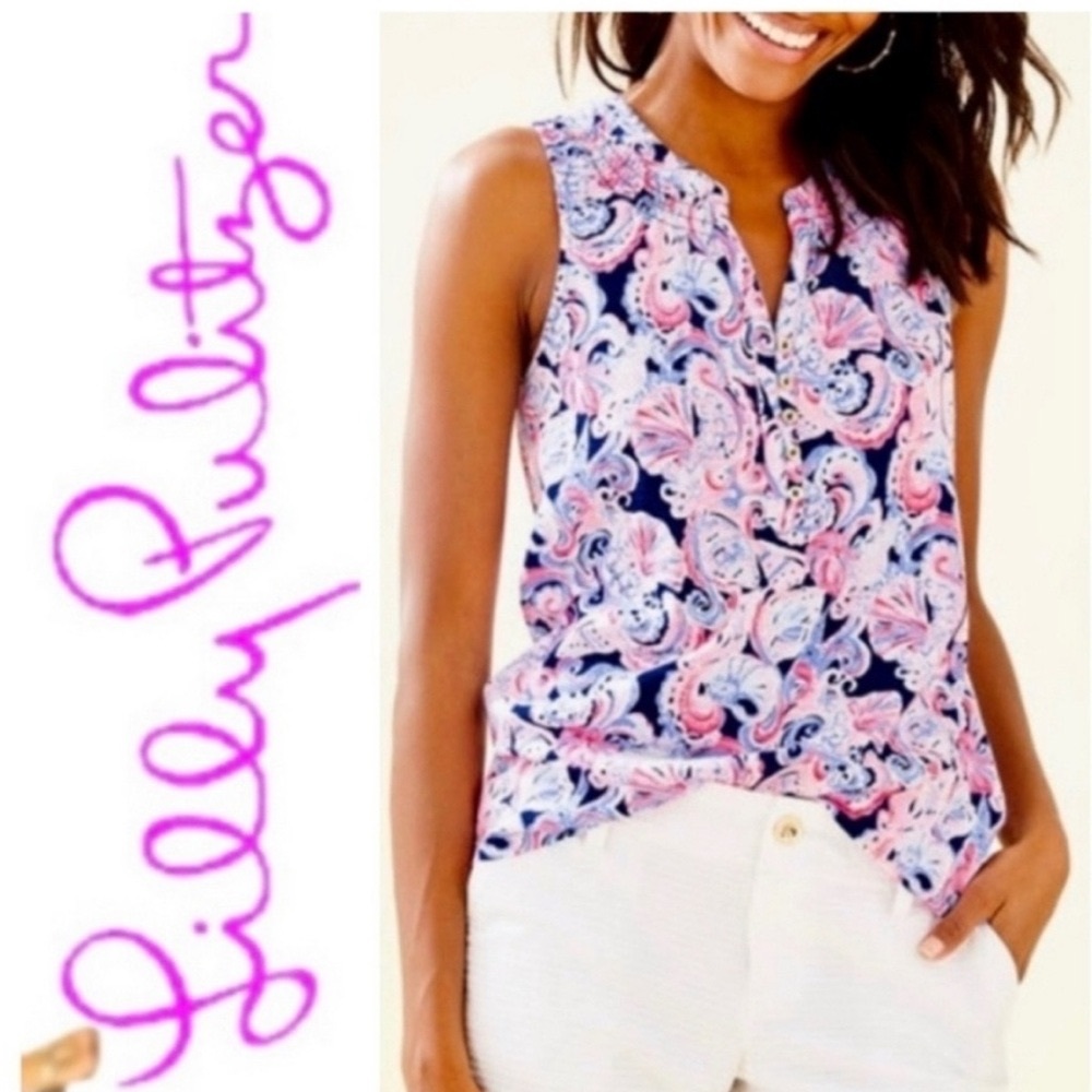 Lilly Pulitzer Essie Top NWT